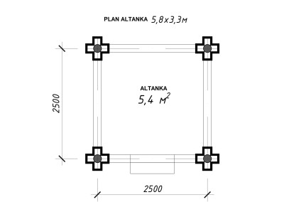 SYBERYJSKIEDOMY.EU - Pergola Natasza